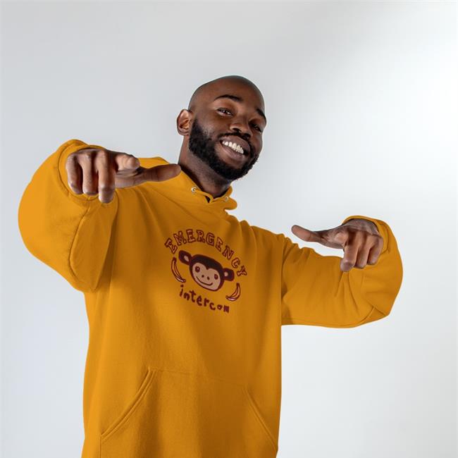 Emergency Intercom Monkey Tee Shirt