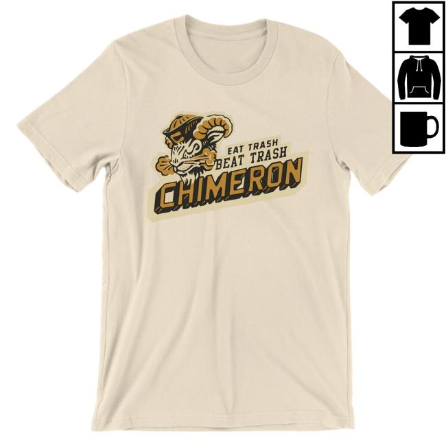Official Dropout Tv Dropout Merch Store Shop Dimension 20 Chimeron Eat Trash Beat Trash Tshirt Dropouttv
