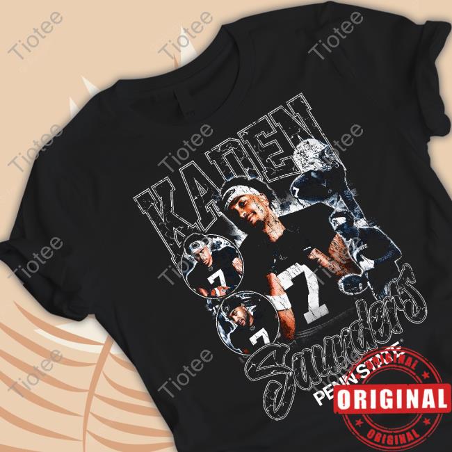 Official Penn State NIL Kaden Saunders Oversized Sweatshirt