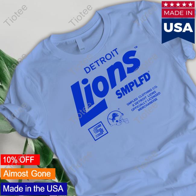 Detroit Lions Smplfd Long Sleeve T Shirt Evan Fox Nflshop