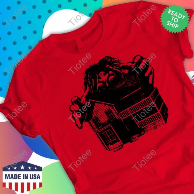 Teenage Disaster Merch Haunted House Hoodie