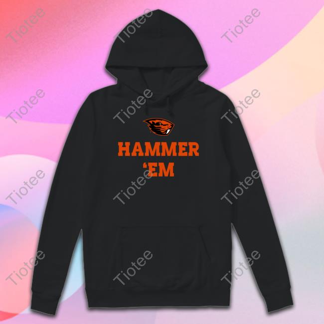 Osu Beaver Logo Hammer Em Shirt