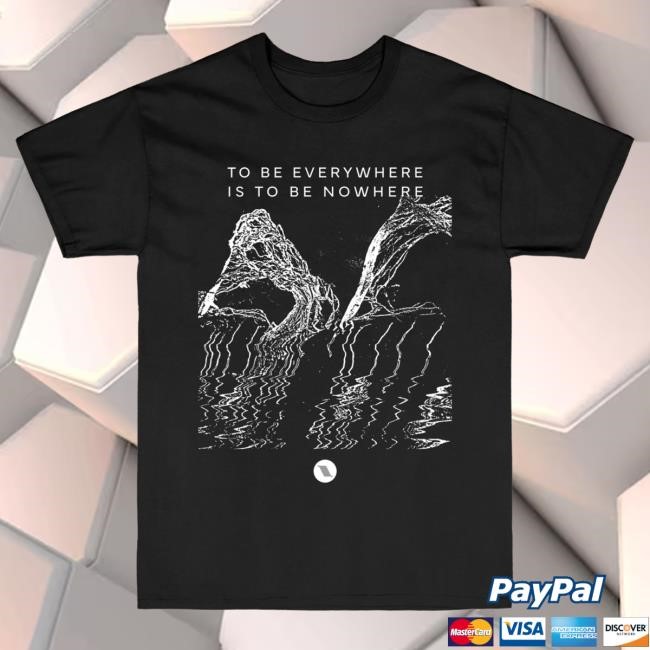 Official Thrice Merch Thrice To Be Everywhere Is To Be Nowhere Album Hot Shirt
