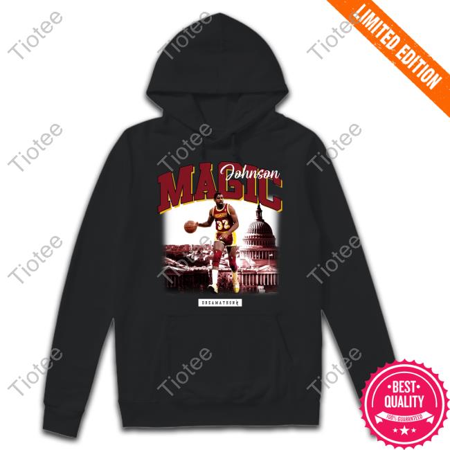 Official Jahan Dotson Magic Johnson Washington Dreams T-Shirt