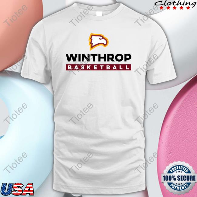 Mark Prosser Wearing Winthrop Basketball Tee