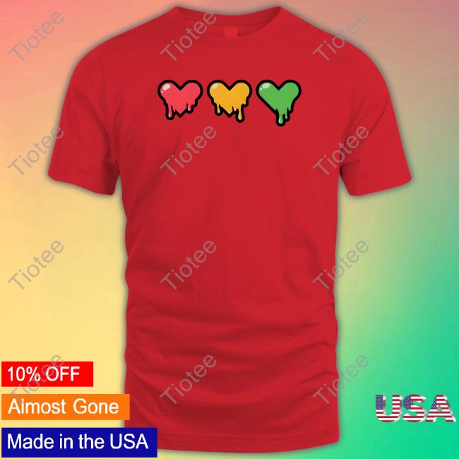 Life Series Merch Heart Drip Tee Lifeseries