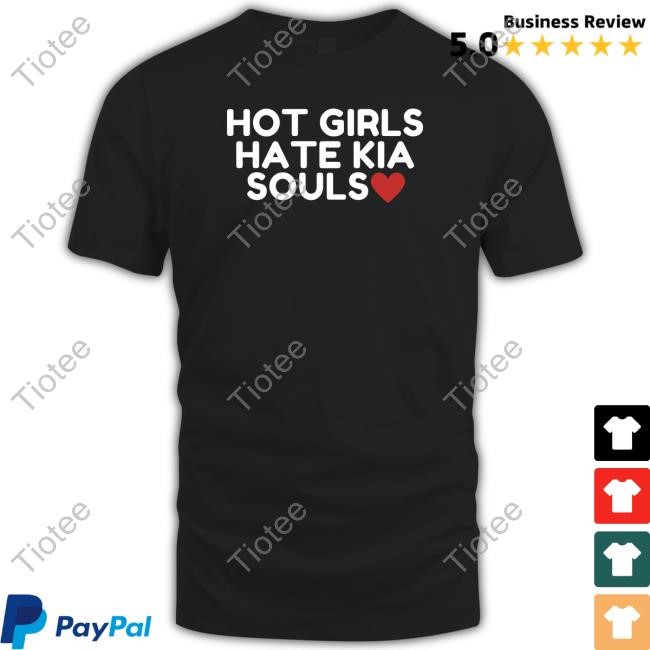 Kia Soul Girl Wearing Hot Girls Hate Kia Souls Hoodie