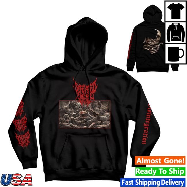 Official Night Shift Merch Store Shop Defeated Sanity - Temporal Disintegration Hoody Nightshift Merch