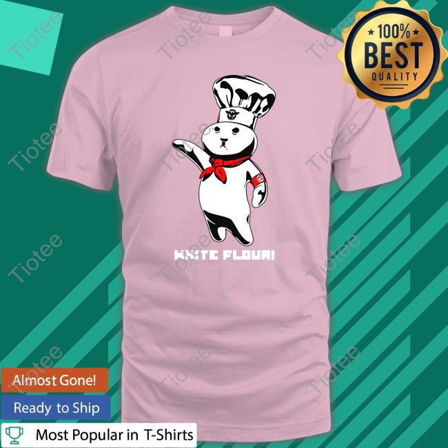 Shirts With Threatening Auras White Flour Hoodie