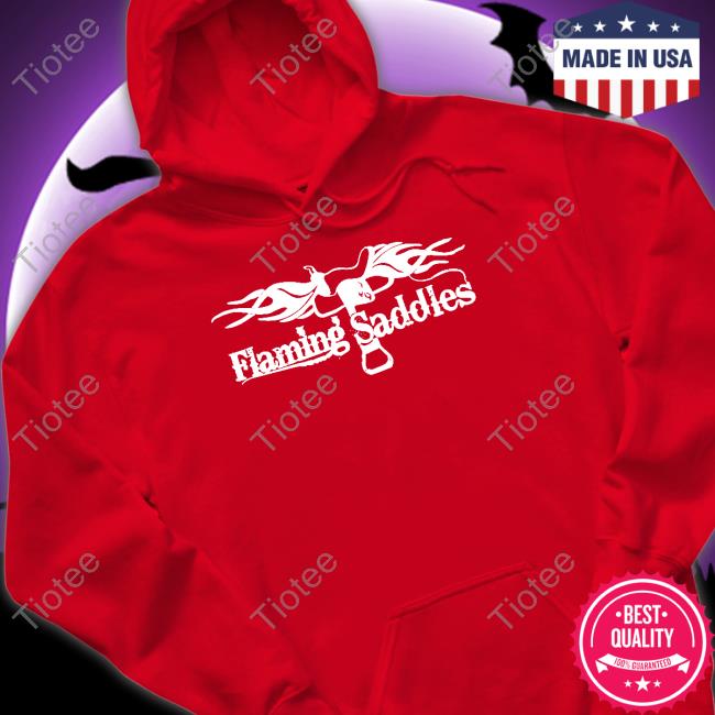 Sam Smith Wearning Flaming Saddles Hoodie