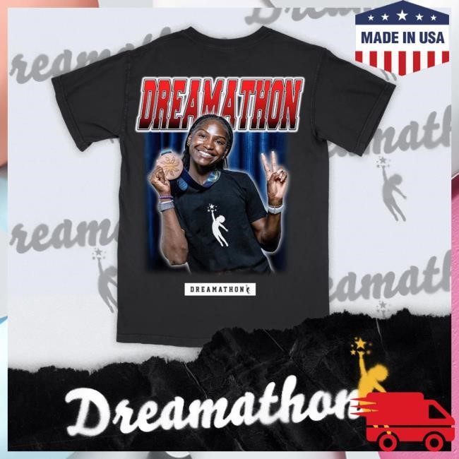Official Dreamathon Merch TeeTee Terry Olympic Dreams T Shirt