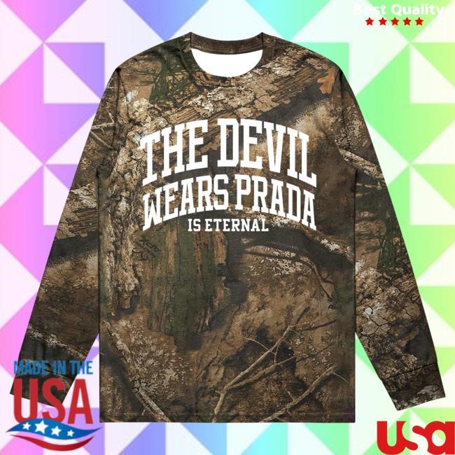 The Devil Wears Prada Merch Eternal Tour Real Tree Long Sleeve Shirts