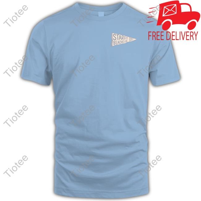Shopstarfit Starfit Beach Club Since 2018 Tee Shirt