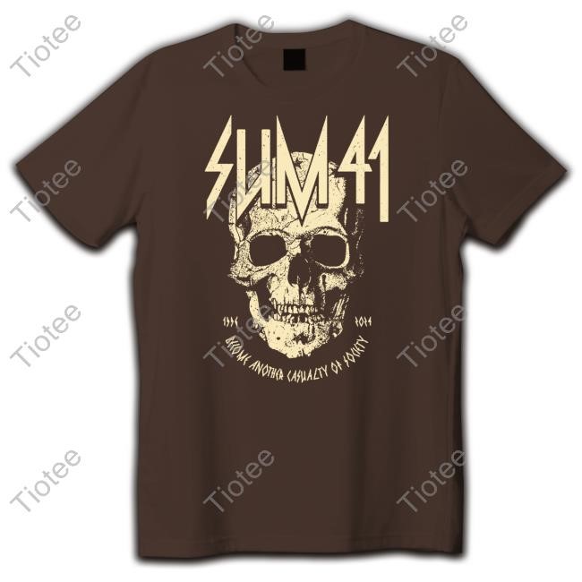 Sum41 Store Become Another Casualty Tee Shirt