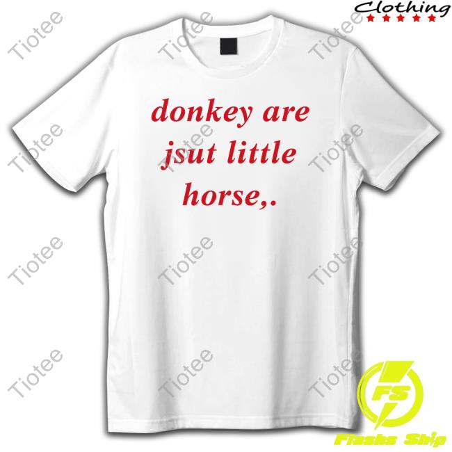 Donkey Are Jsut Little Horse Sweatshirt