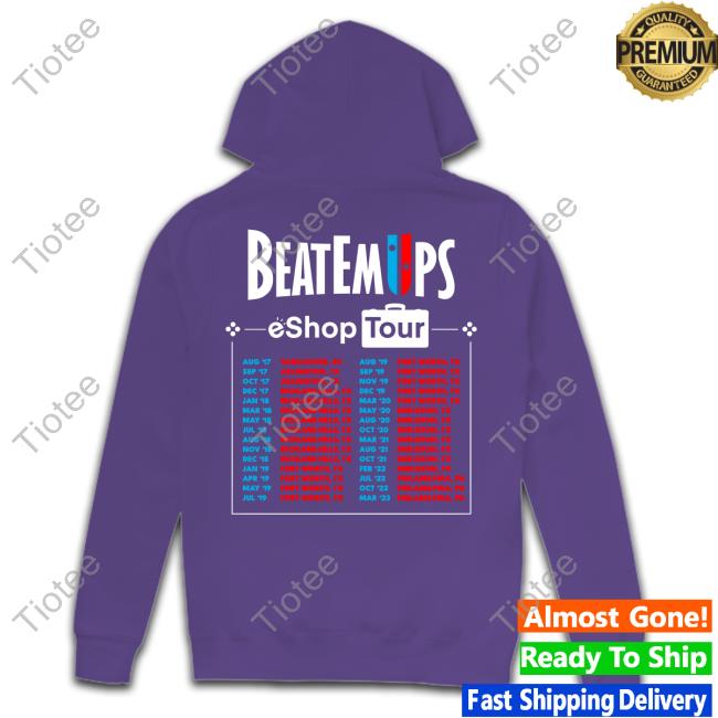 Official Retroware Beatemups Eshop Tour Tee Retroware Shop Merch Beatemups Eshop Tour Shirt
