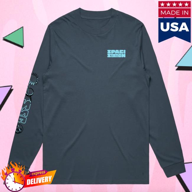 Official Ssg Merch Store Spacestation Gaming Spring '23 Blue Long Sleeve Shirt