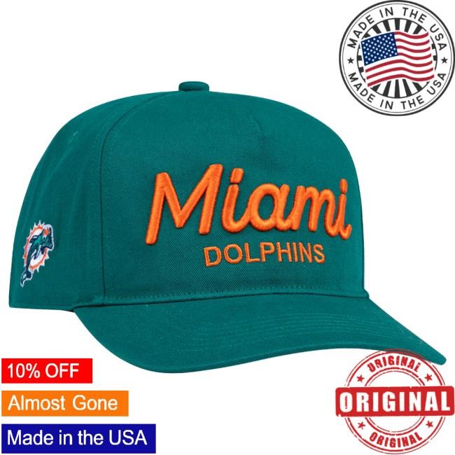 Official Golf Wang Merch Dolphins Snapback Cap Teal by Golf Wang x NFL