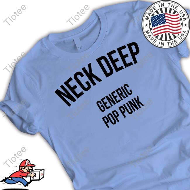 Neck Deep Generic Pop Punk Crewneck Sweatshirt