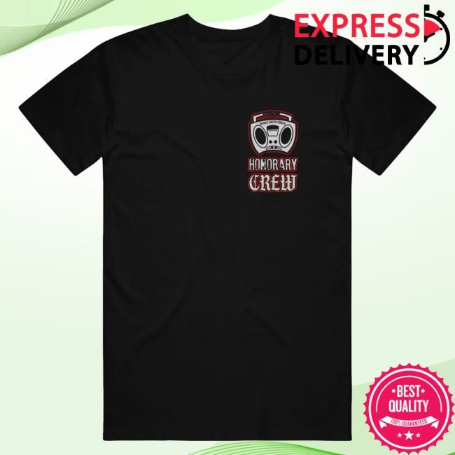 Official Dance Gavin Dance Merch Honorary Crew Black Top Shirt DanceGavinDance