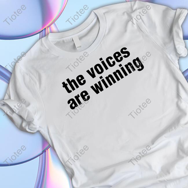 Gl0thes The Voices Are Winning Hoodie Sweatshirt