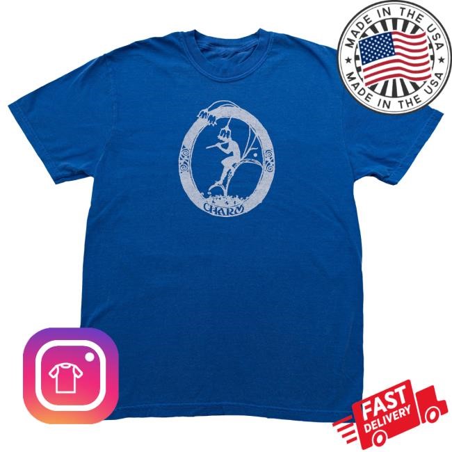 Official Clairo Merch Store Clairo Charm Fairy Flute Top Shirt (Flo Blue)