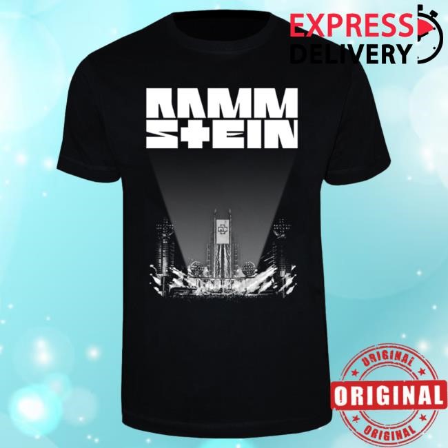 Official Rammstein Merch Store Rammstein Shirt 2025 ”Bühne”