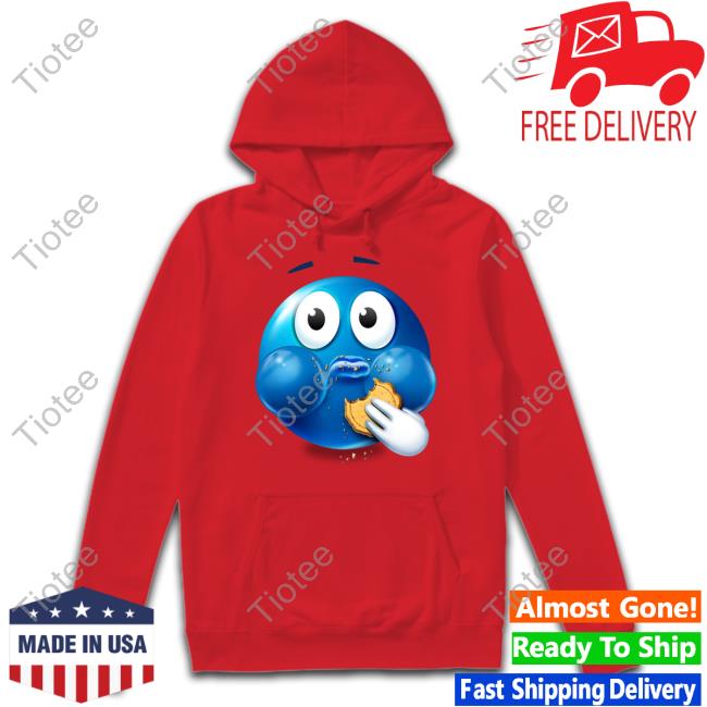 A Kira Cookie Muncher Emoji Sweatshirt