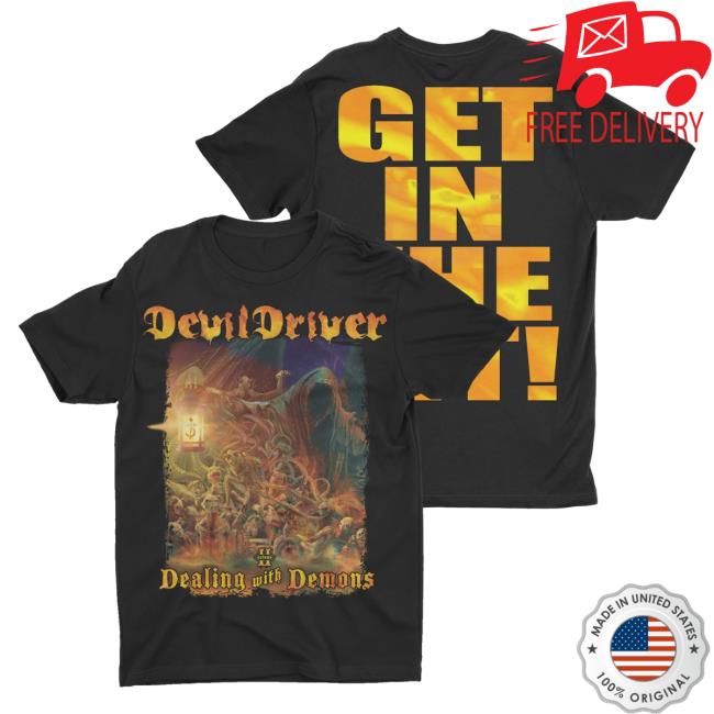 Official Night Shift Merch Store Devildriver - Dealing With Demons Ii Tees NightShiftMerch