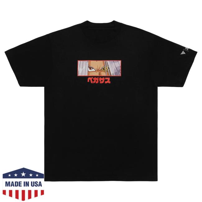 Official Hypland Clothing Merch Store Hypland Yugioh Maximillion Pegasus Eyes T Shirt (Black)