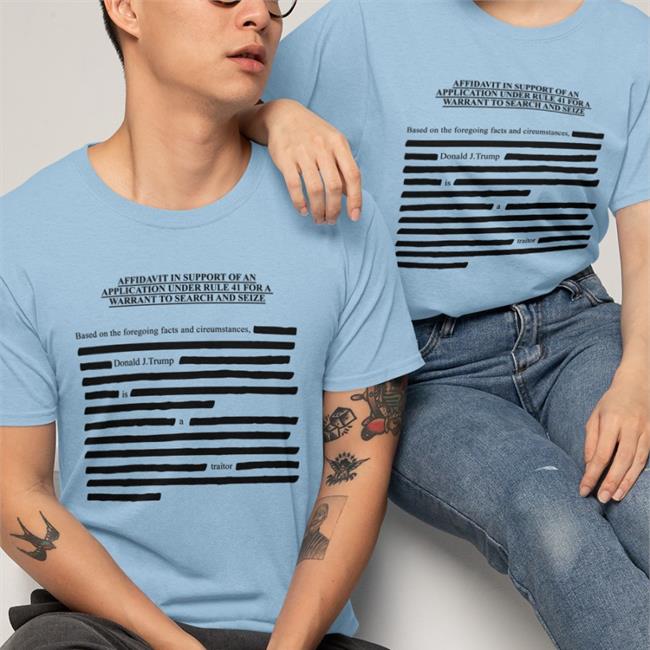 Trump Affidavit T Shirt