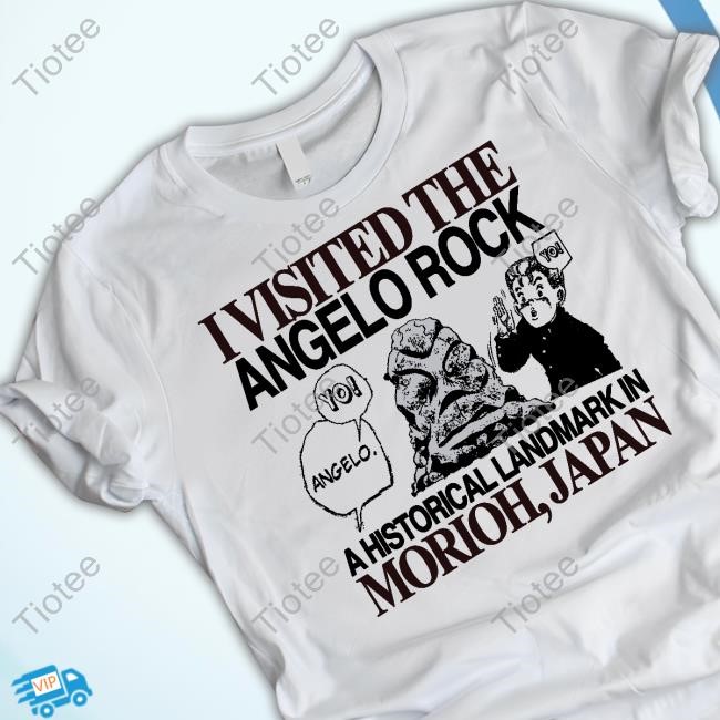 Hoshi Pieces Yo Angelo I Visited The Angelo Rock A Historical Landmark In Morioh Japan Hooded Sweatshirt