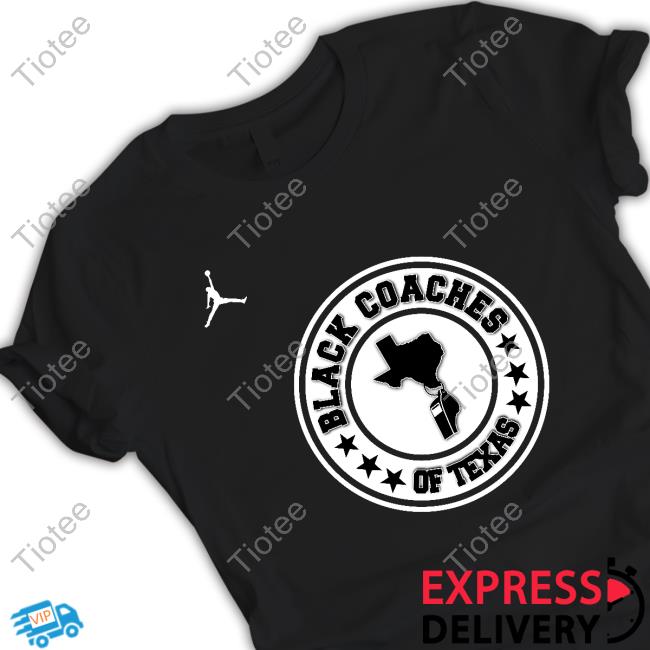 Official Coach Stephen Jackson Jr Black Coaches Of Texas T-Shirt
