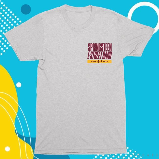Officia Bruce Springsteen Merch Store Springsteen & The E-Street Band Inglewood 2024 Limited Edition Tour Shirt 2024