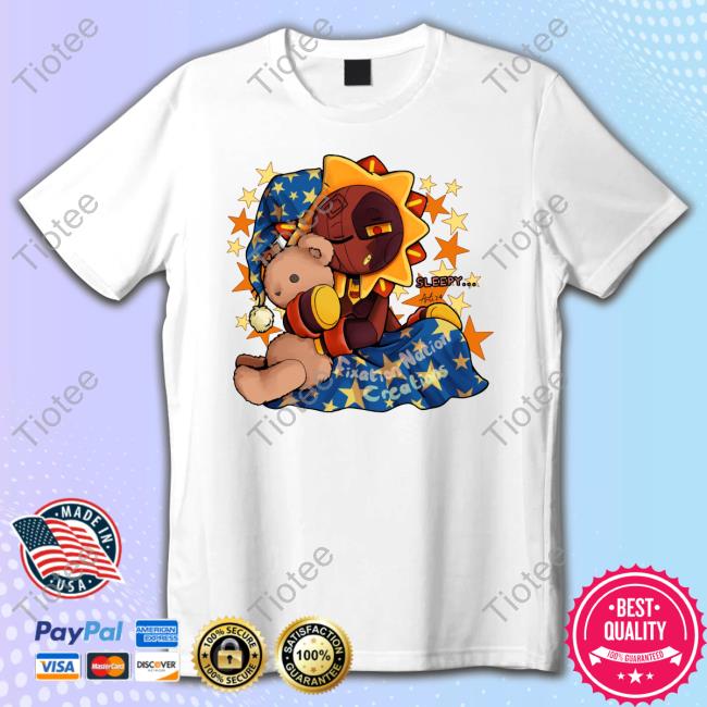 Official Fixation Nation Creations Arte Sleepy Tee Shirt