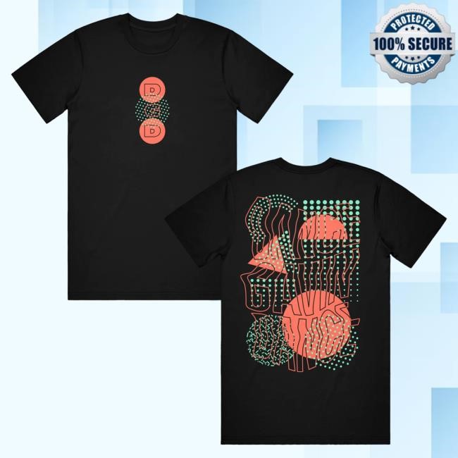Official Dance Gavin Dance Merch Abstract - Black T-Shirt DanceGavinDance
