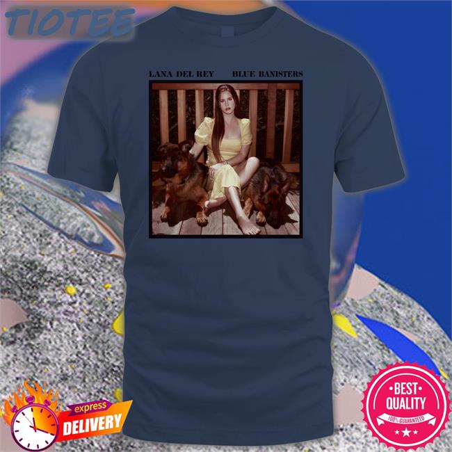 Lana Del Rey Merch Lana Del Rey Blue Banisters Shirt Dixiedemalio