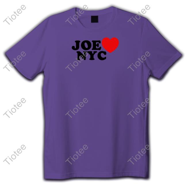 Official Joe Love Nyc Shirt, Hoodie, Sweatshirt, Tank Top And Long Sleeve Tee