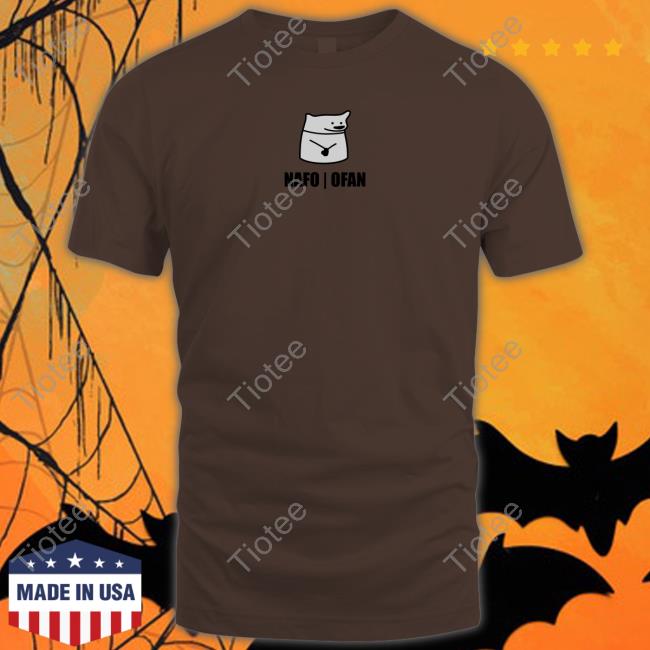 Official NAFO Embroidered Fella Sock Character Tee Shirt