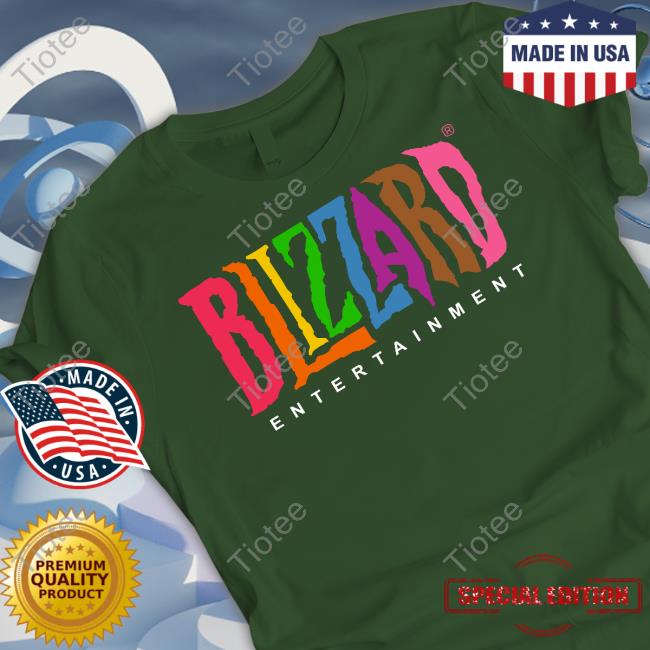 Blizzard Merch Blizzard Entertainment Pride Logo Shirt