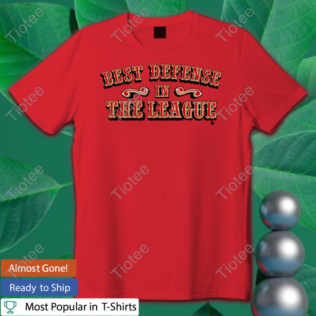 Breakingt Merch Best Defense In The League T Shirt
