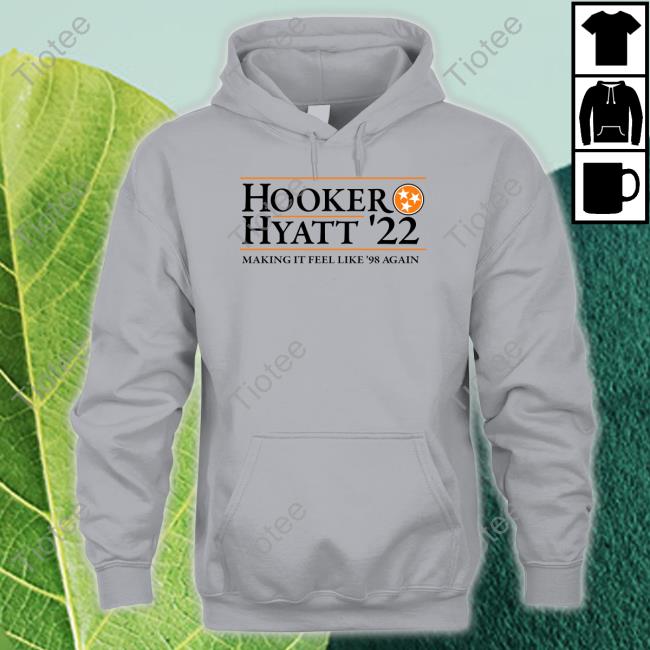 Tennessee Tristar Logo Hooker Hyatt 22 Making It Feel Like 98 Again Tee