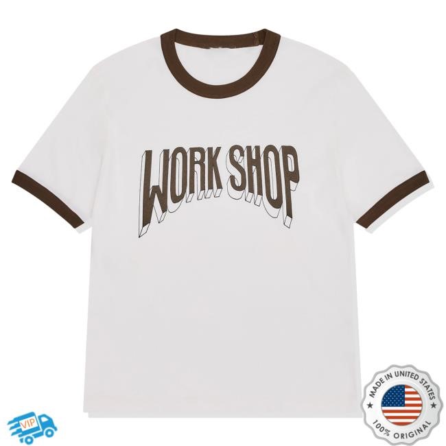 Official Dover Street Market Clothing Store Brain Dead Men's Workshop Ringer Popover Shirt