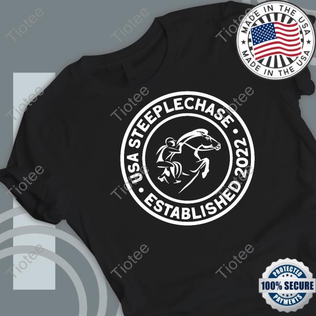 Usa Steeplechase Established 2022 Logo T Shirt
