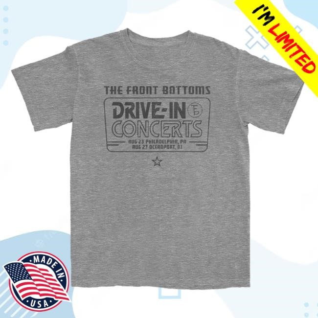 The Front Bottoms Merch Drive In Concerts S/S Tee | The Front Bottoms Official Store