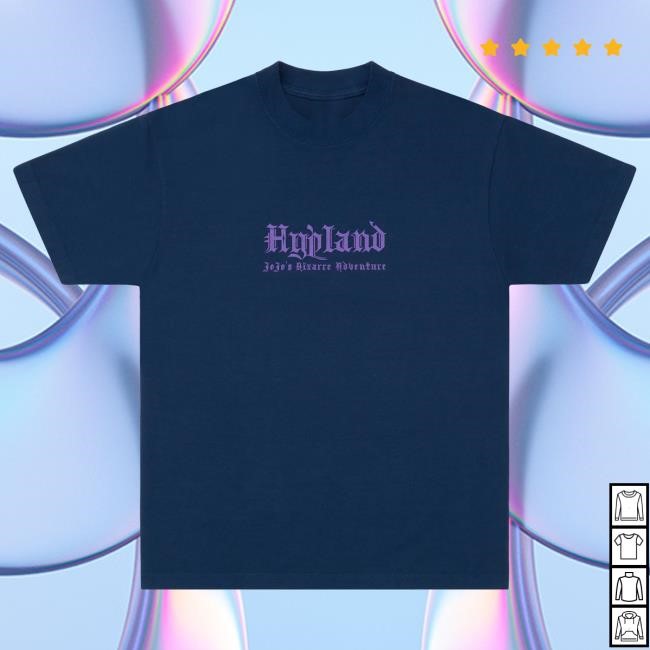 Official Hypland Clothing Merch Store Jojo Jean Perre Tees (Navy)