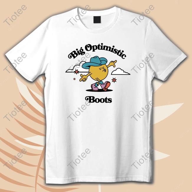Official Sam Ryder Merch Big Optimistic Boots Shirt