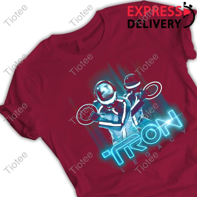 Official Daft Punk TRON Legacy T Shirt Official Daft Punk TRON Legacy Tee Shirt