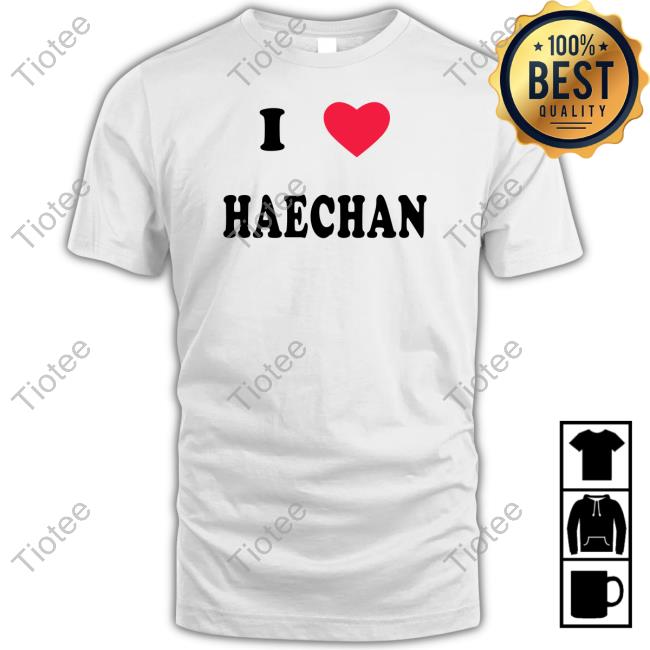 I Love Haechan Hoodie Pizza4alice