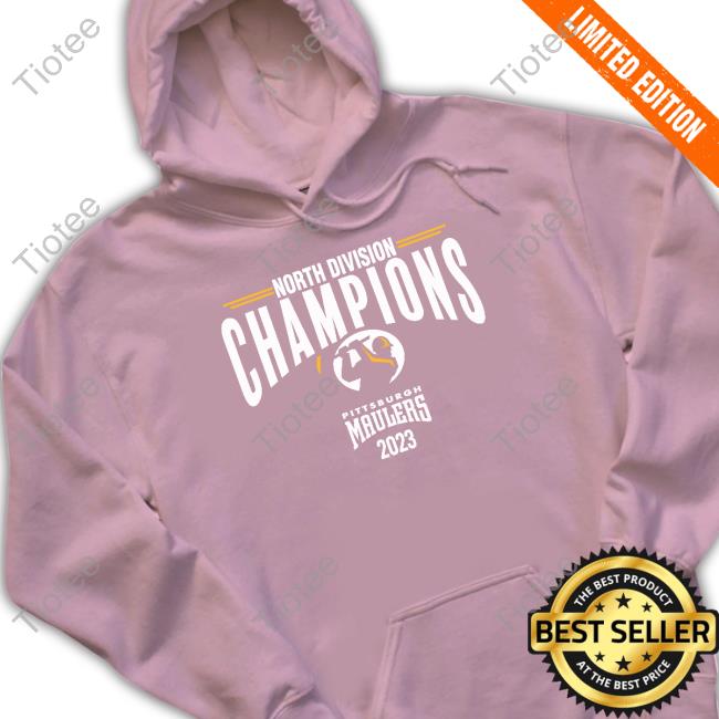 Official USFL Shop Pittsburgh Maulers USFL North Division Champions Shirt